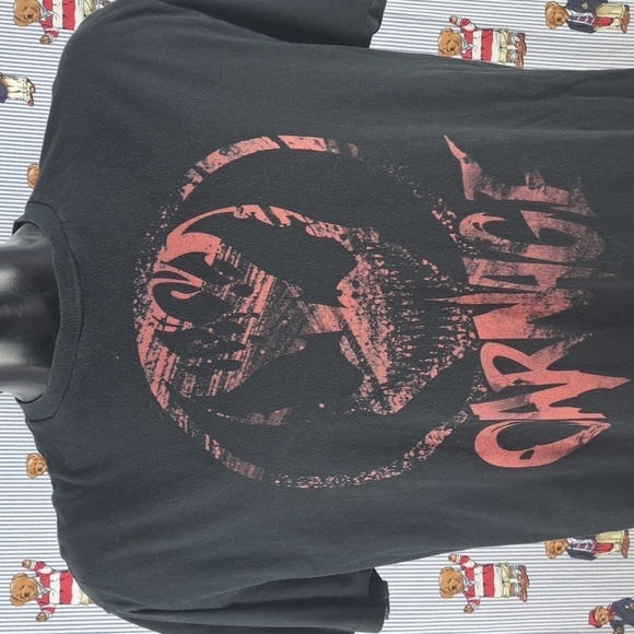 Marvel Comics Carnage character spellout graphic black & red XL t-shirt - Picture 1 of 4